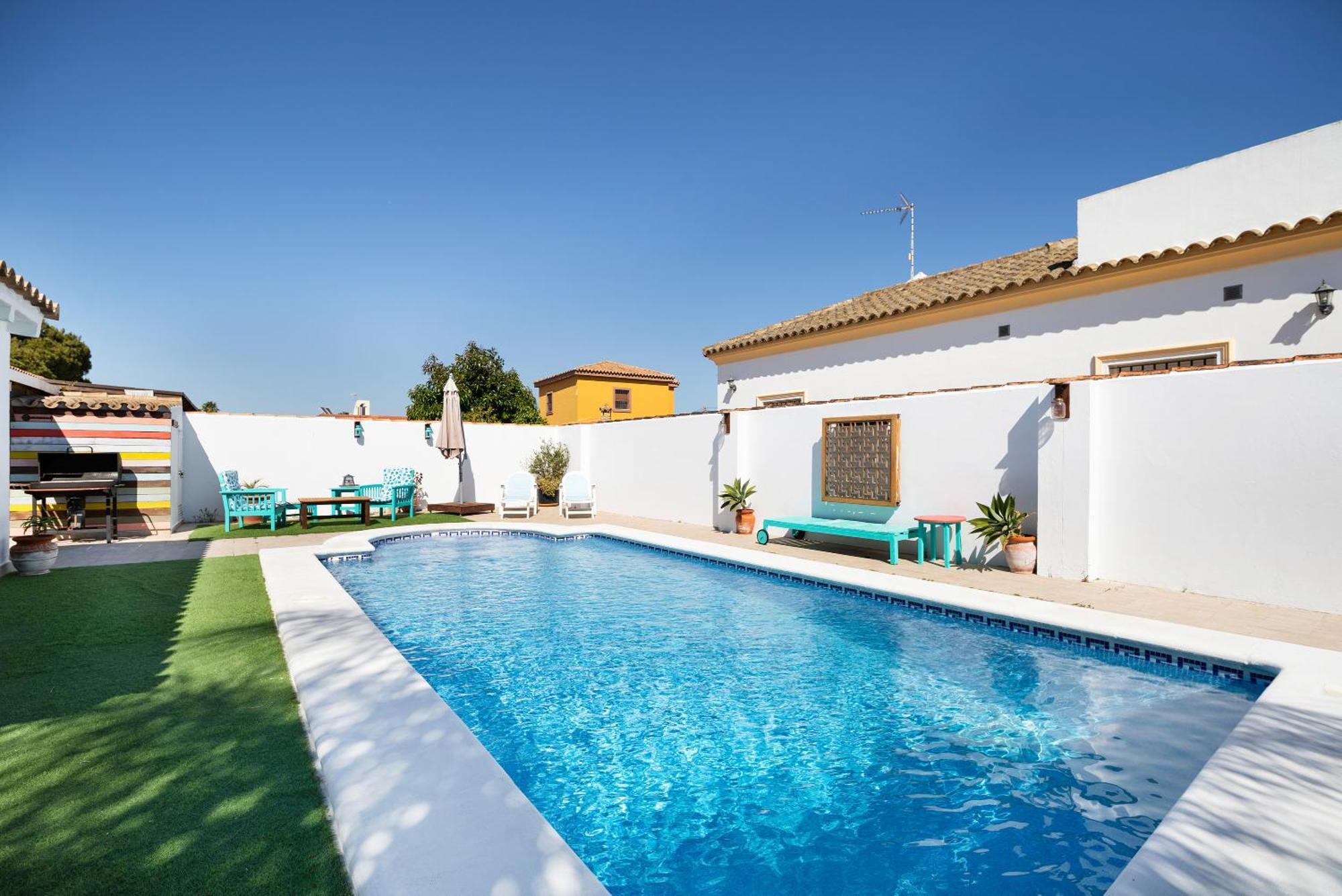 Casa Las Golondrinas-Solo Familias Chiclana de la Frontera Exterior photo